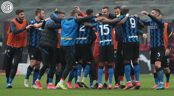 Skuad Inter Milan. (Foto: Twitter)
