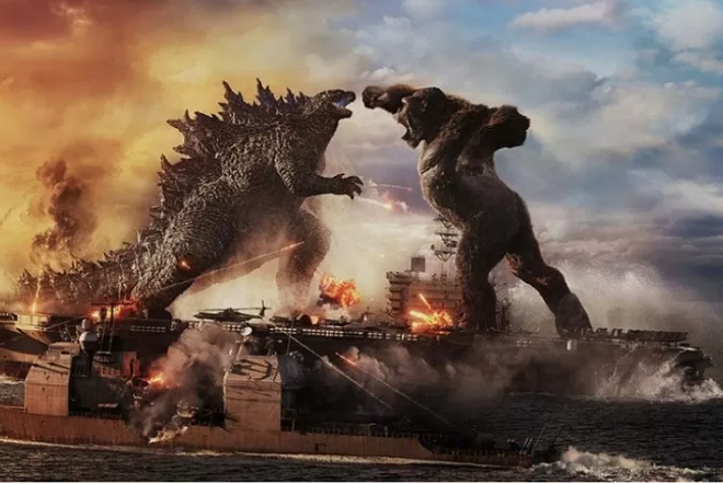 Film Godzilla vs Kong produksi Warner Bros dan Legendary Entertainment. (Foto: YouTube)