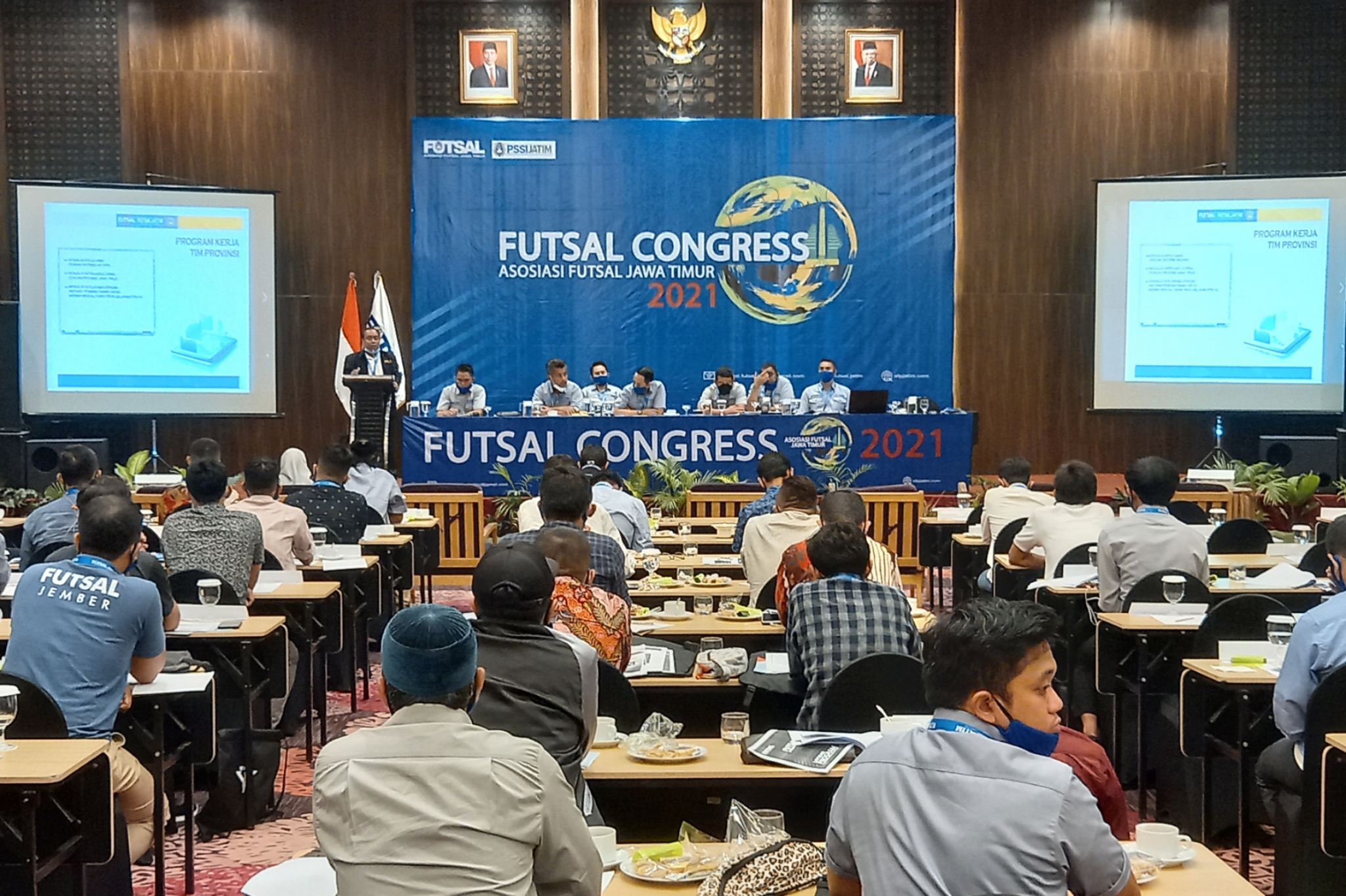 Kongres AFP Jatim di Fave Hotel, Sidoarjo, Sabtu 6 Maret 2021. (Foto: Fariz Yarbo/Ngopibareng.id)