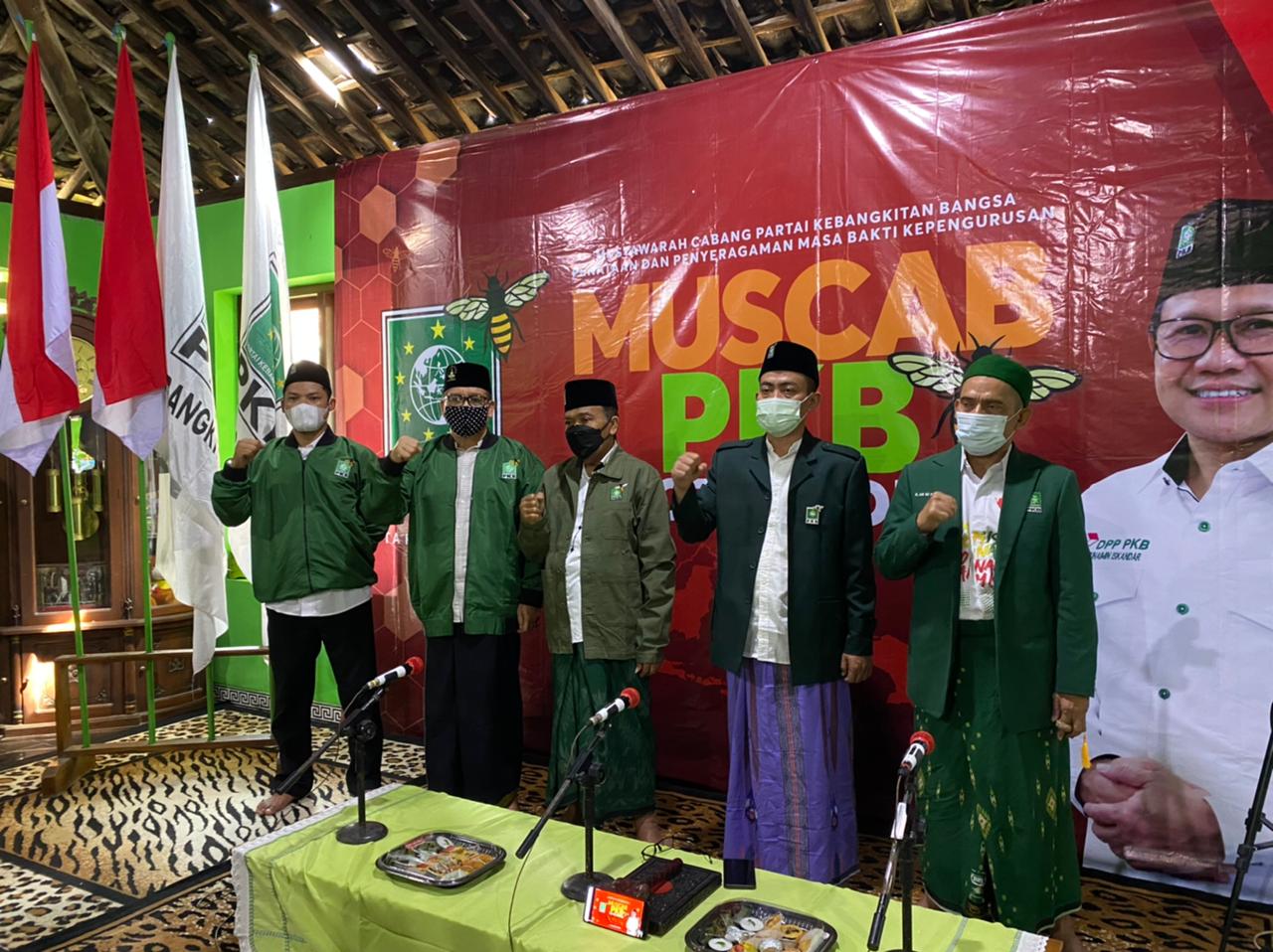 Muscab PKB Kota Kediri kembali memilih Gus Muid sebagai Ketua DPC PKB Kota Kediri. (Foto: Istimewa) 