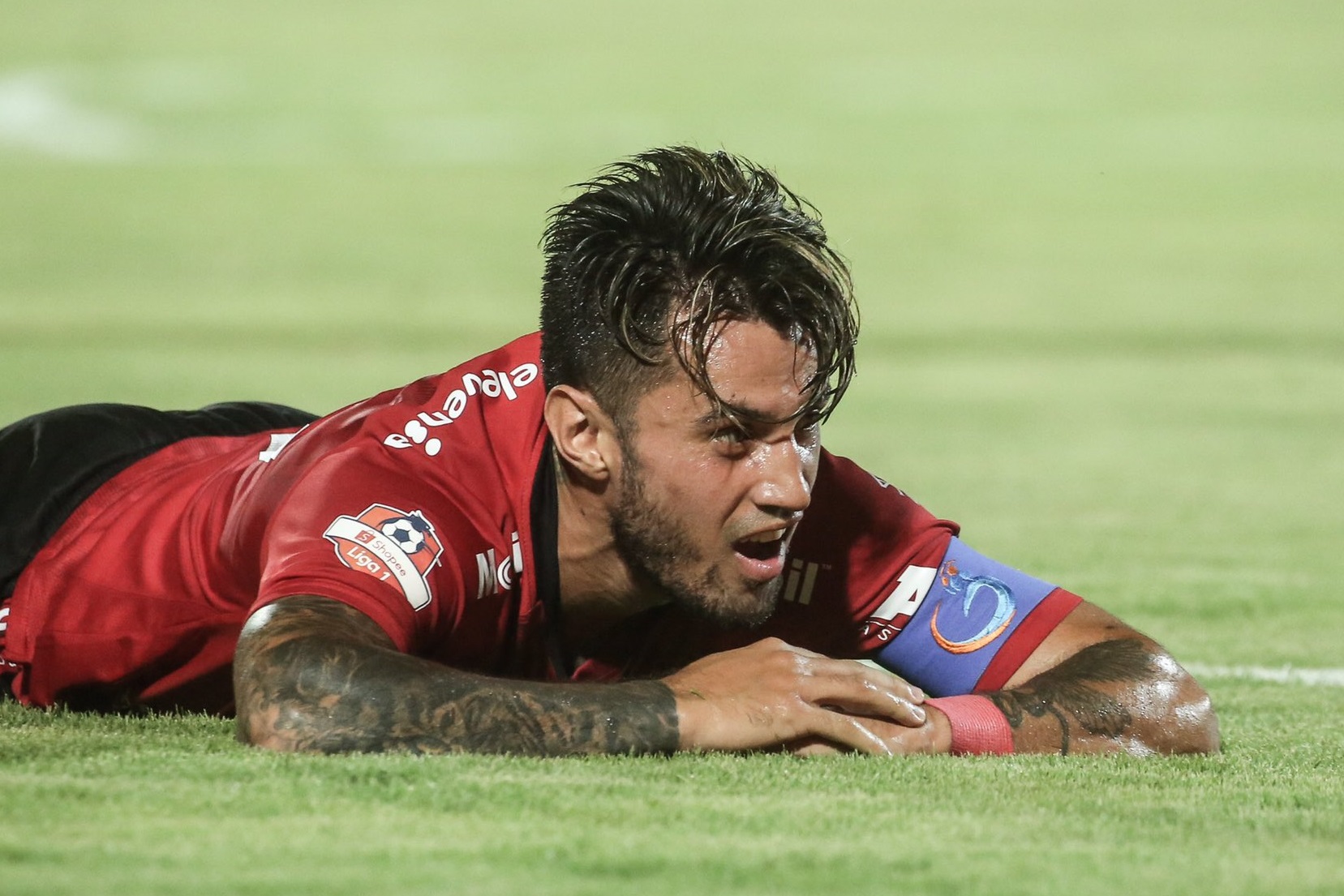 Stefano Lilipaly saat masih membela Bali United. (Foto: instagram @BaliUtd)