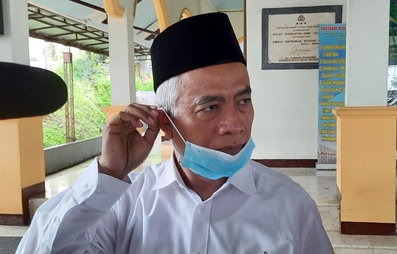 Wakil Rektor III Bidang Kemahasiswaan UIN Maliki Malang, Isroqunnajah saat ditemui di Mapolres Batu (Foto: Lalu Theo/ngopibareng.id)