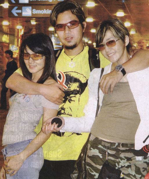 Ahmad Dhani saat berstatus suami Maia Estianty pose bersama Mulan. (Foto: Istimewa)