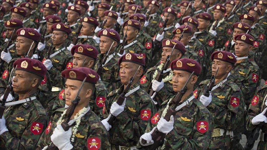 Kekuatan Junta Militer Myanmar menjadi perhatian dunia, karena sikapnya yang represif terhadap rakyat yang melakukan aksi demo. (Foto:bbc)