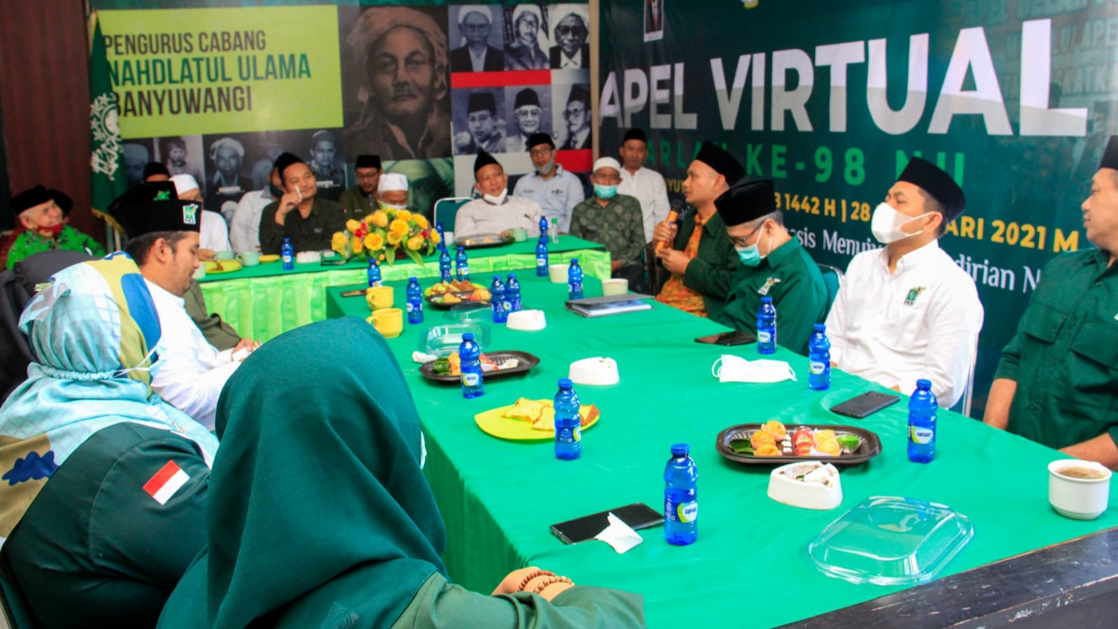 Pertemuan antara Pengurus DPC PKB dan PCNU Banyuwangi (foto:istimewa)