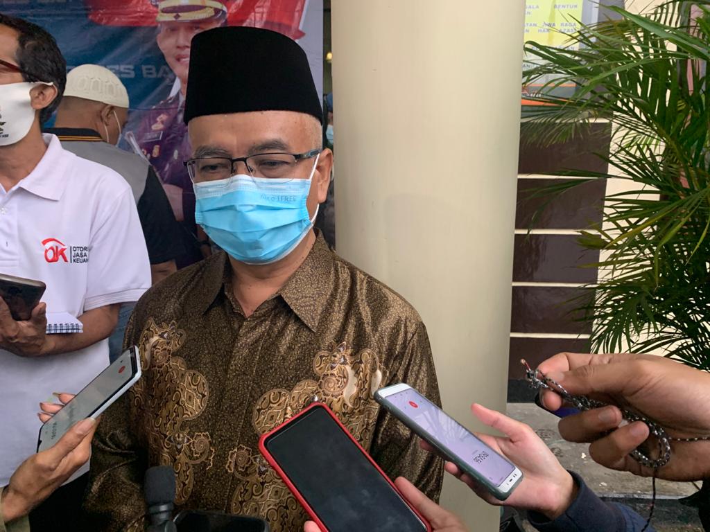 Wakil Rektor III Bidang Kemahasiswaan UIN Maliki Malang, Isroqunnajah saat ditemui di Polres Batu (Foto: Lalu Theo/ngopibareng.id)