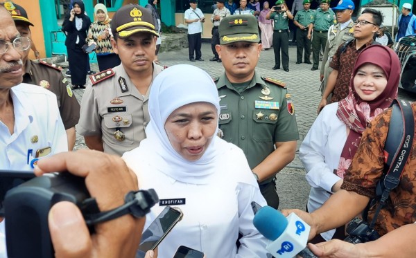 Gubernur Jawa Timur Khofifah Indar Parawansa. (Foto: Alief Sambogo/Ngopibareng.id)