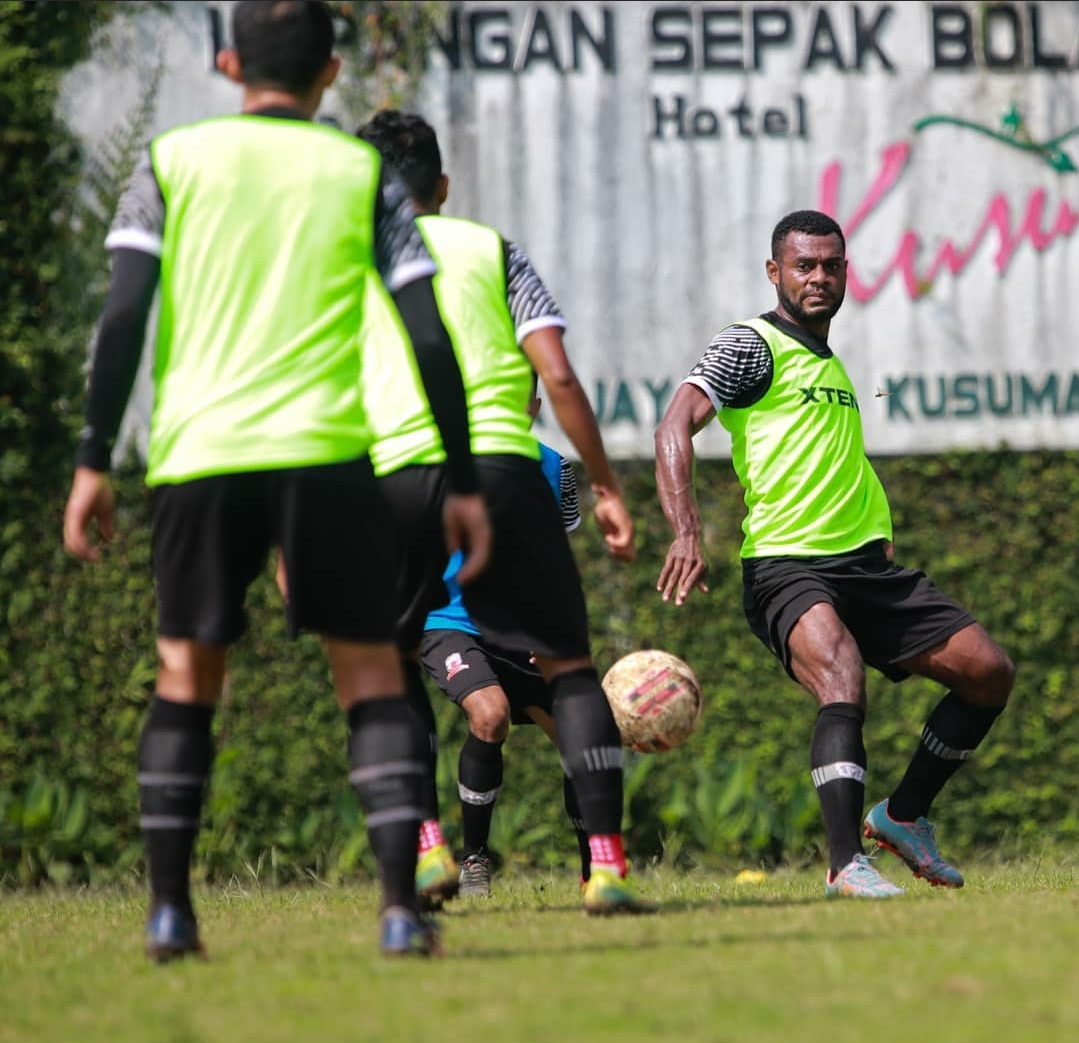 Suasana latihan Madura United. (Foto: Madura United)