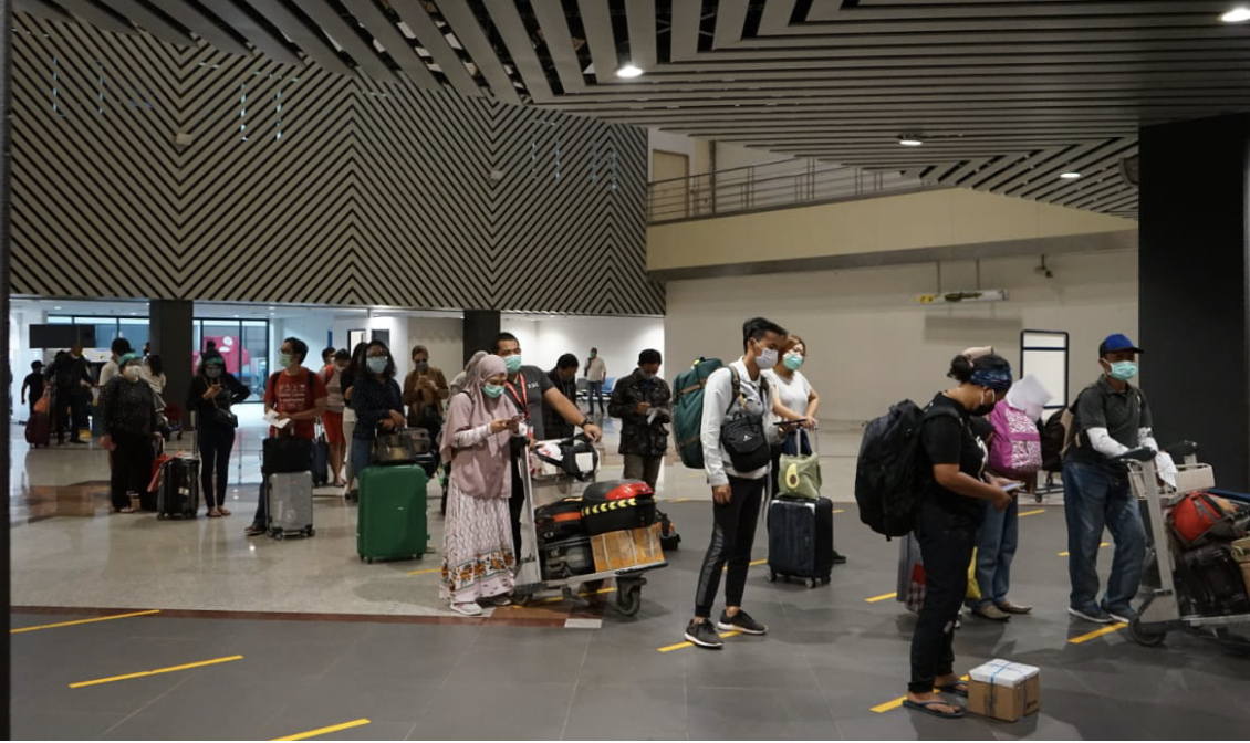 Suasana Bandara Juanda saat libur nasional, Kamis, 11 Maret 2021, lalu (Foto: Istimewa)