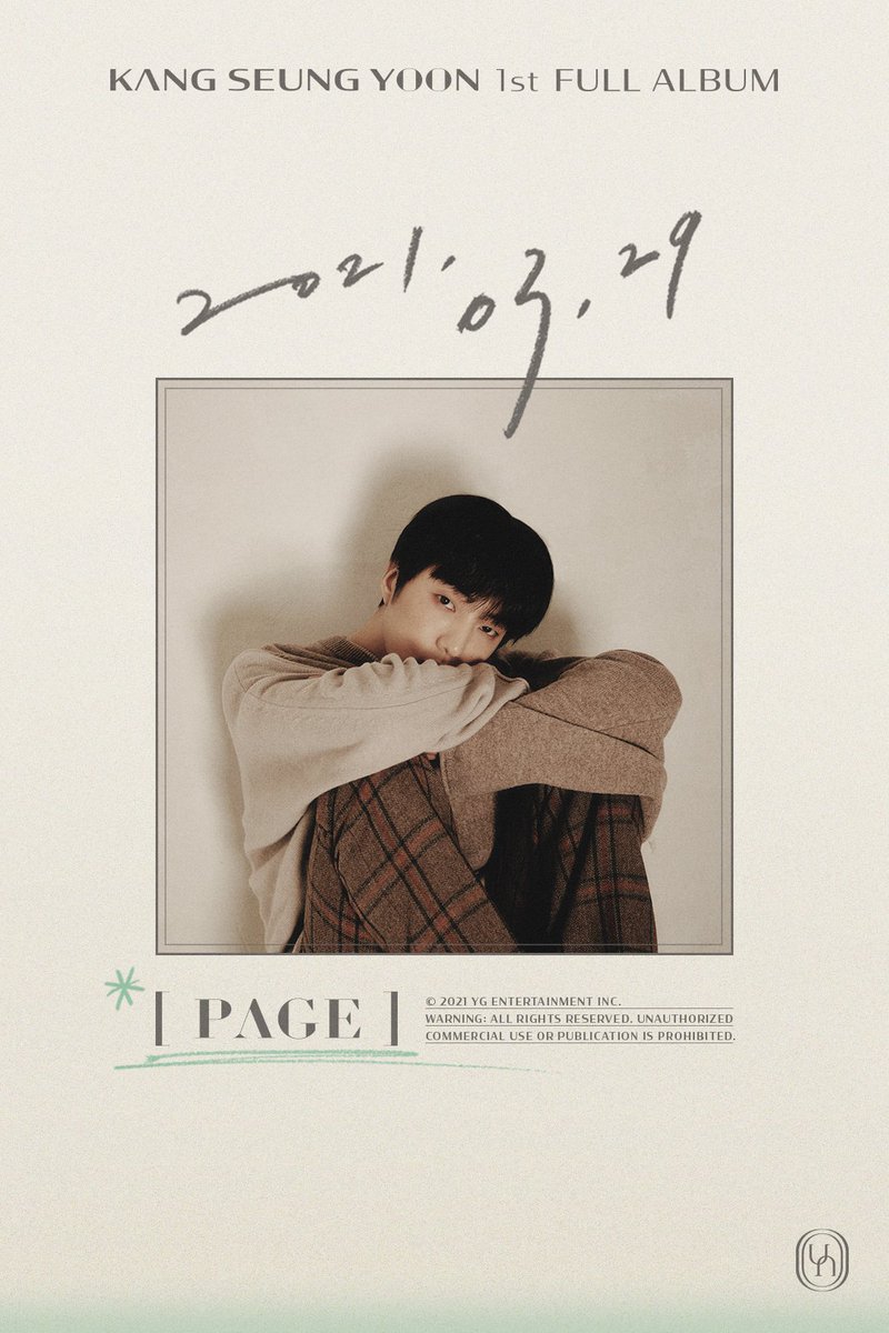 Bocoran foto Kang Seung Yoon berjudul Page. (Foto: Twitter)