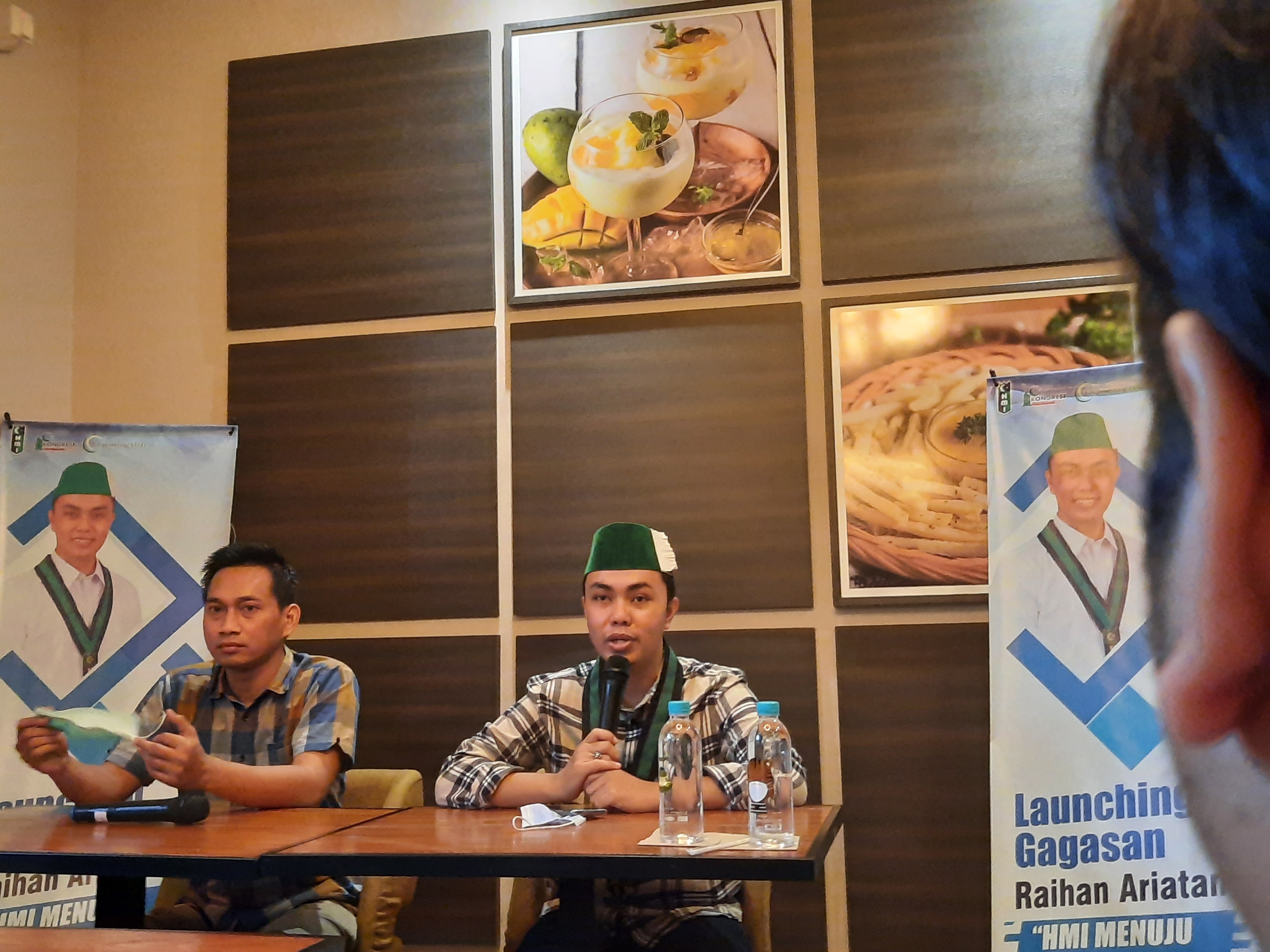 Calon Ketua Umum HMI, Raihan Ariatama. (Foto: Alief Sambogo/Ngopibareng.id)