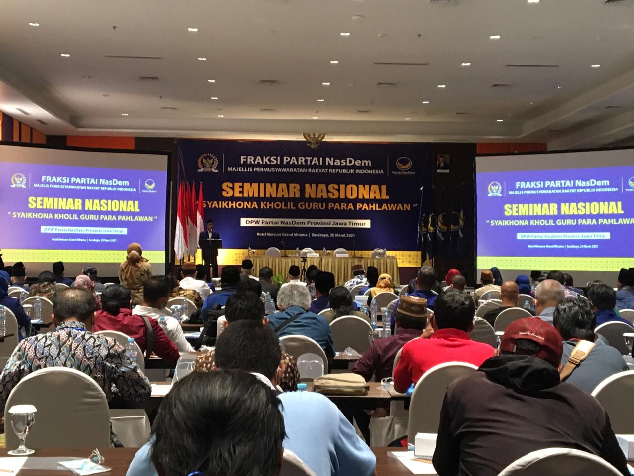 Situasi pelaksanaan Seminar Nasional bertema 