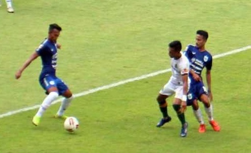 Persikabo keok 1-3 di tangan PSIS di Piala Menpora 2021. (Foto: Antara)