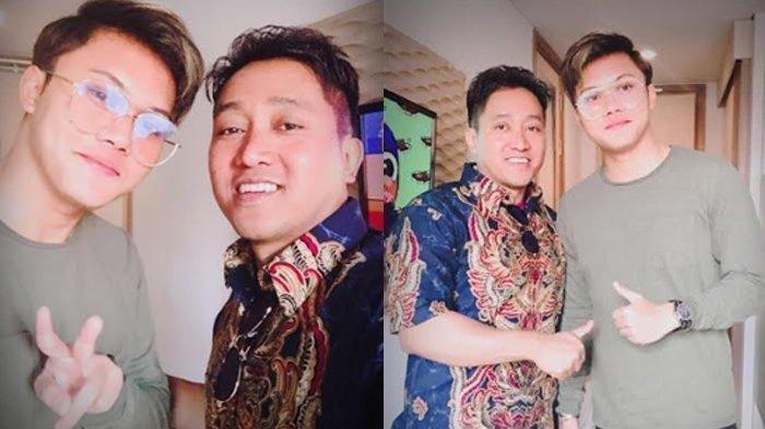 Foto penyanyi Rizky Febian bersama Teddy Pardiyana. (Foto: Instagram)