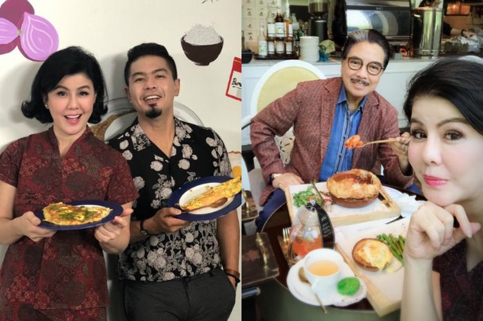 Foto kenangan Desiree Tarigan dan pengacara Hotma Sitompul saat mesra. (Foto: Istimewa)