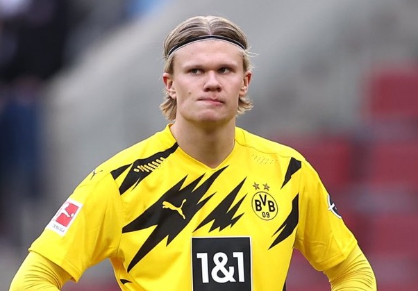 Erling Braut Haaland menjadi pemain paling diminati klub raksasa Eropa. (Foto: Twitter/@BVB)