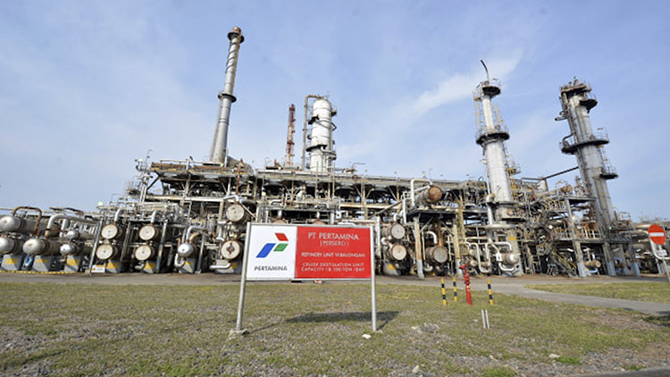 Kilang minyak Pertamina RU VI Balongan, Indramayu, Jawa Barat. (Foto: Dok. Pertamina)