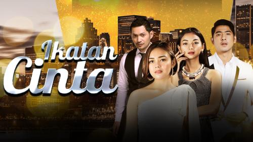 Poster sinetron Ikatan Cinta yang tayang setiap hari di RCTI. (Foto: Dok. MNC)