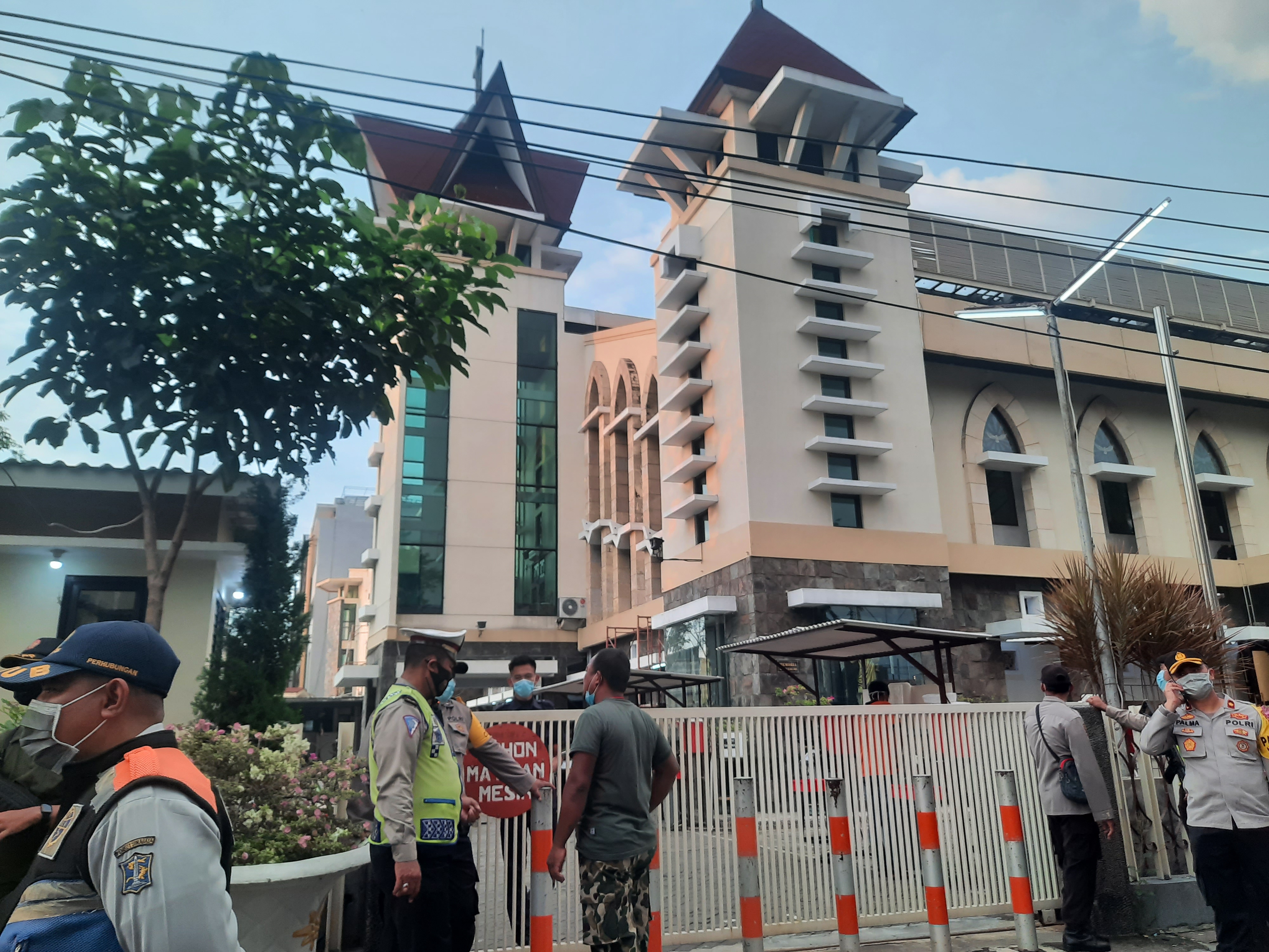 Gereja Santa Maria Tak Bercela. (Foto: Alief Sambogo/Ngopibareng.id)