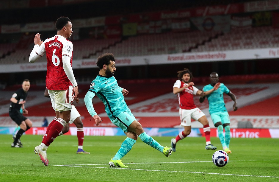 Kemenangan Liverpool atas Arsenal di Stadion Emirates. (Foto: Twitter)