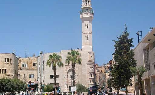 Masjid Omar di Betlehem, Palestina. (foto: dok ngopibareng.id) 