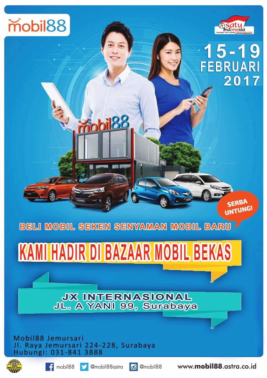 Bursa Mobil Bekas Terbesar di Jatim