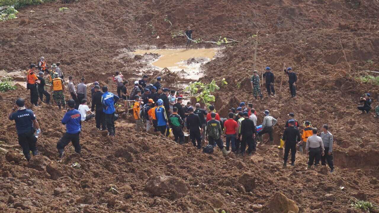 Longsor di Pulung Ponorogo