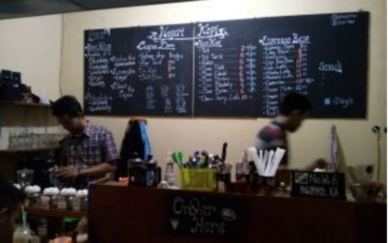 Warung Kopi yang Berdiri di Pusat Pemerintahan Majapahit