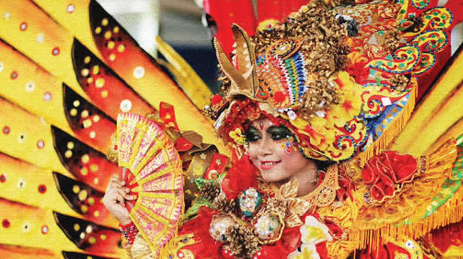 Jokowi Saksi Sukses Jember Fashion Carnival  2017