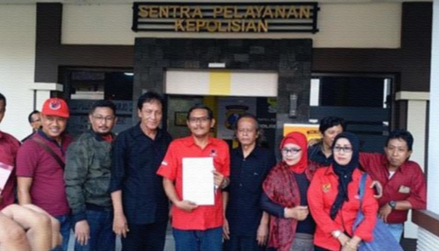 Tulis Status Parpol Penista Agama, PDIP Sidoarjo Lapor Polisi