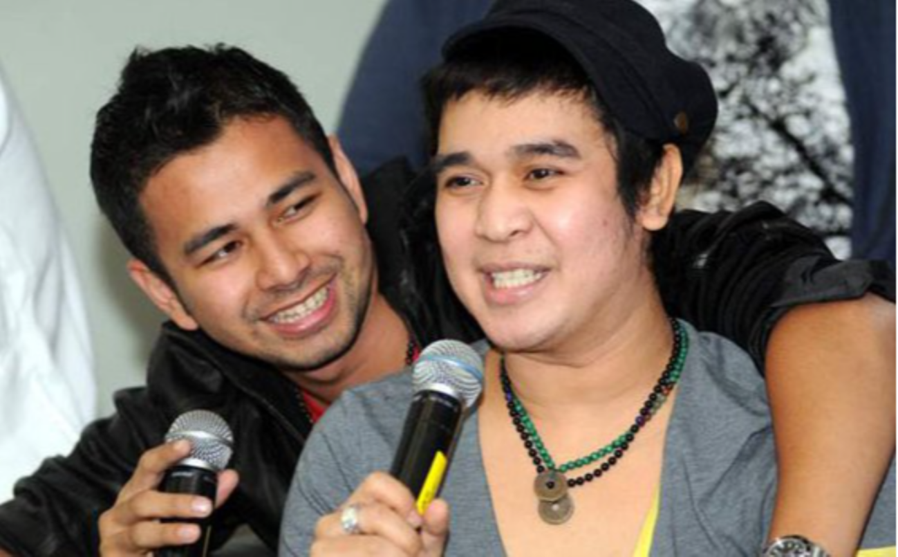 Raffi Ahmad dan Olga Syahputra.