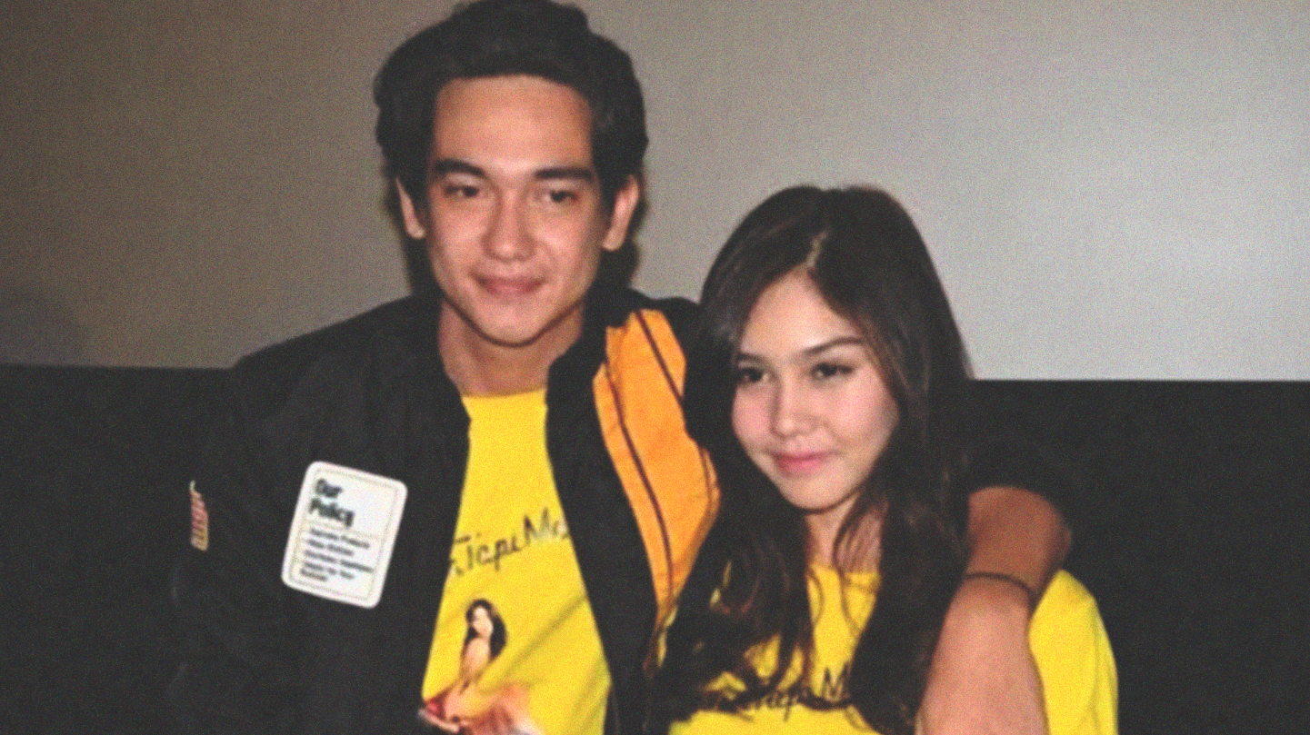 Adipati Dolken dan Vanesha Prescilla.