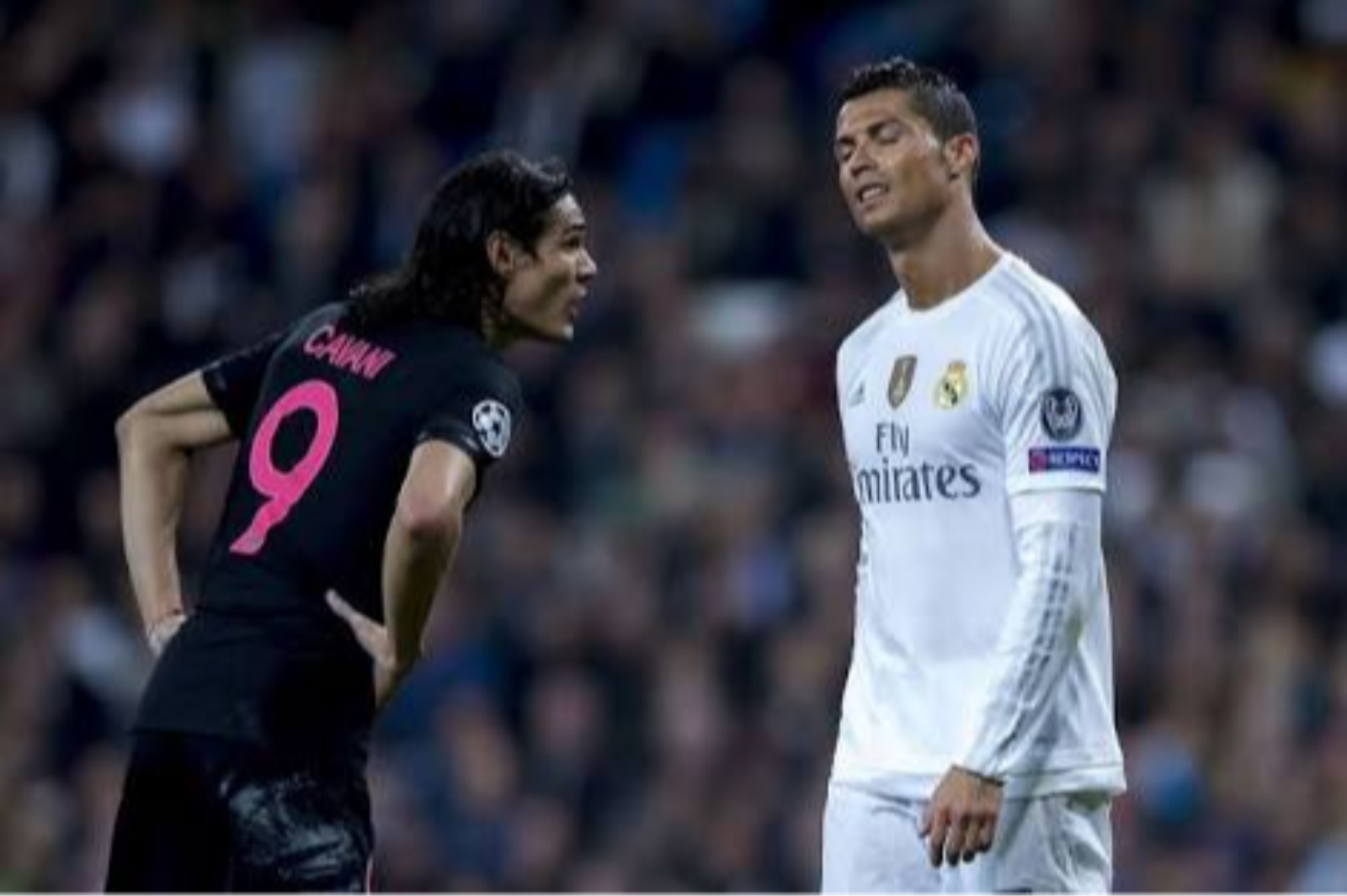 Penyerang PSG, Edison Cavani adu tajam lawan bintang Real Madrid Ronaldo, malam nanti.