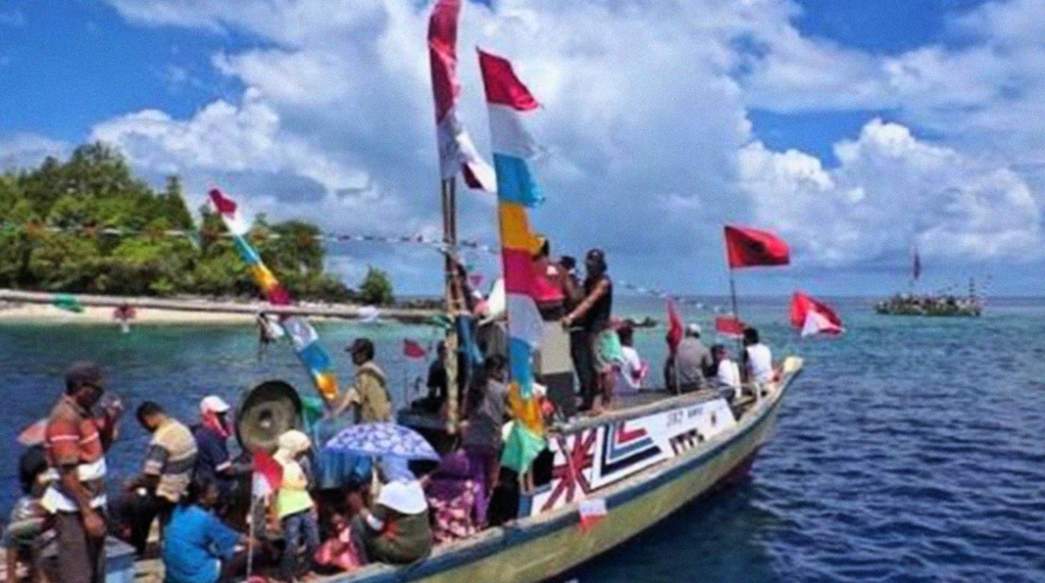 Sigofi Ngolo, ritual pendahuluan untuk memohon keselamatan dan kelancaran acara. foto : panpel jailolo