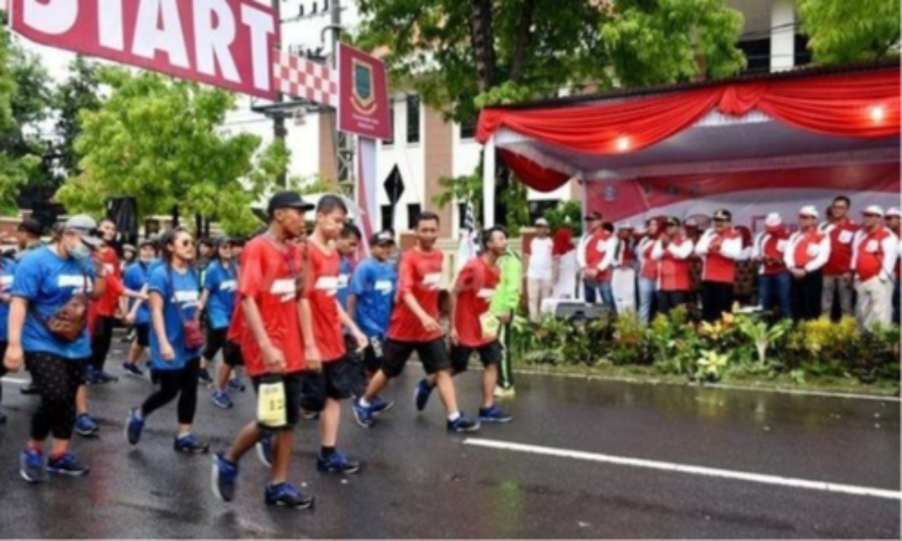 TRADISI: Diberangkatkan Gubernur Jawa Timur Soekarwo. (Foto: faris/ngopibareng.id)