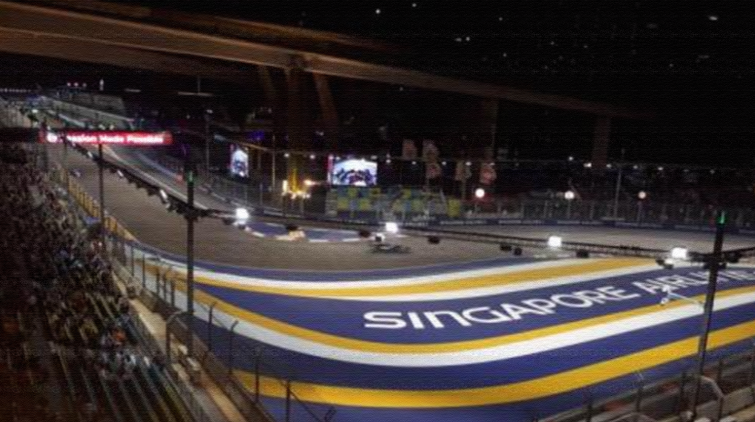 F1 digelar di sirkuit jalanan Marina Bay, Singapura, pada Minggu 22 September 2019.