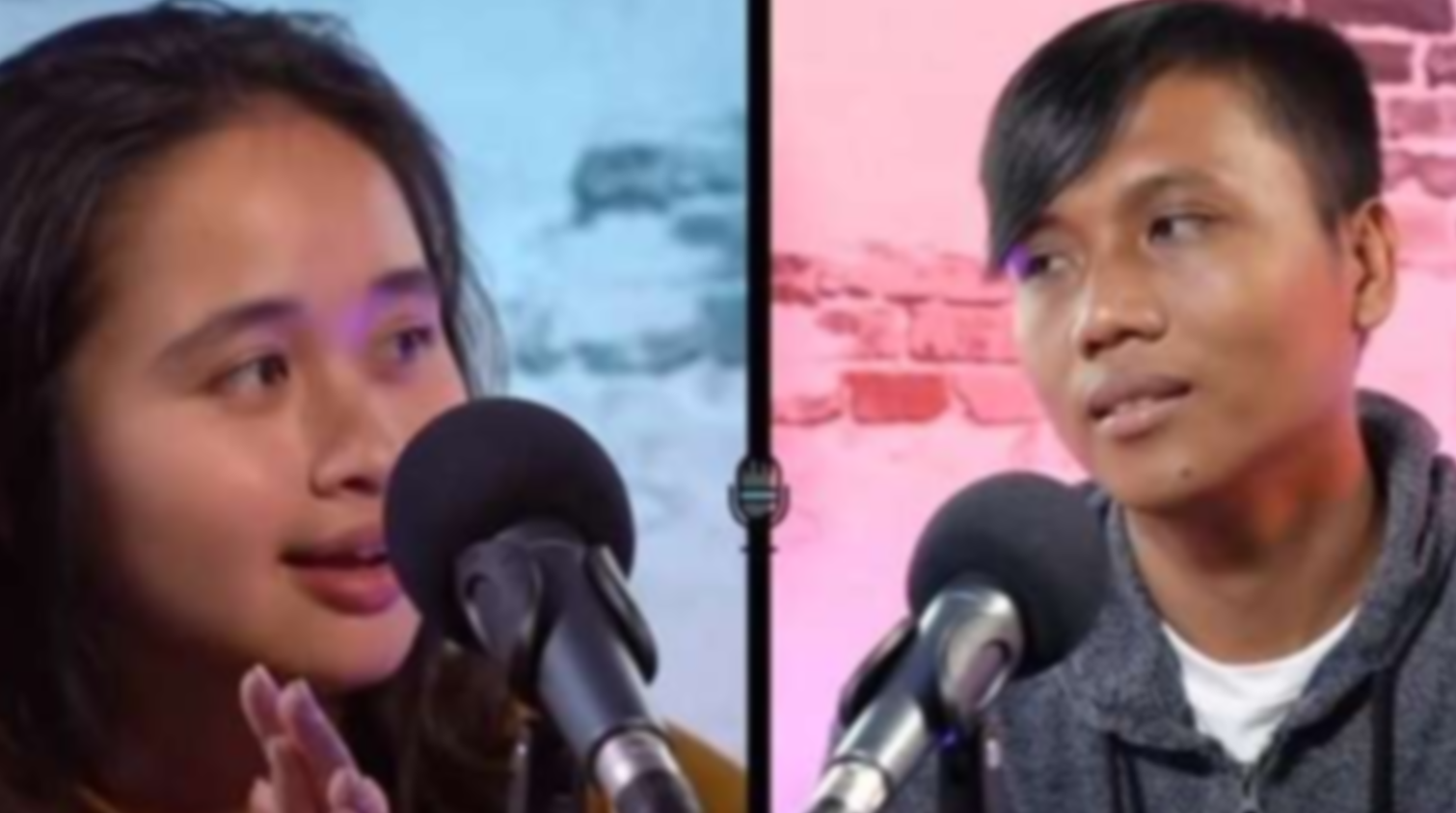 Artis Gritte Agatha menjadi teman curhat Kevin Ridho di kanal YouTube Gritte Agatha. (Foto: YouTube)