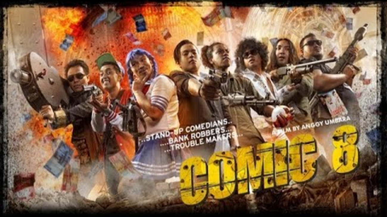 Poster film Comic 8. (Foto: Falcon Picture)