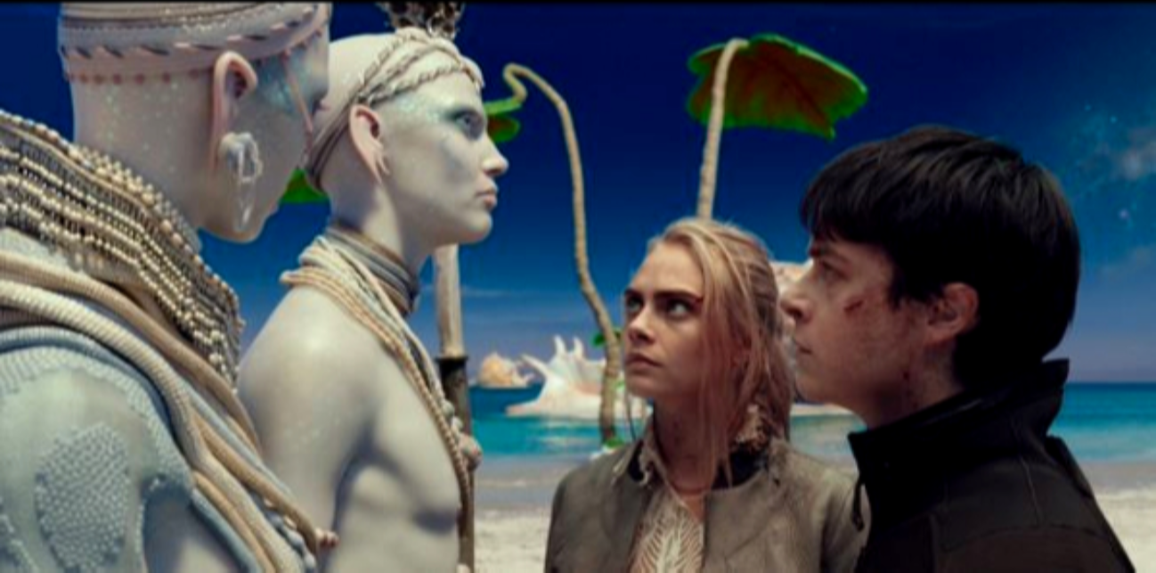 Salah satu adegan film Valerian and the City of A Thousand Planet. (Foto: YouTube)