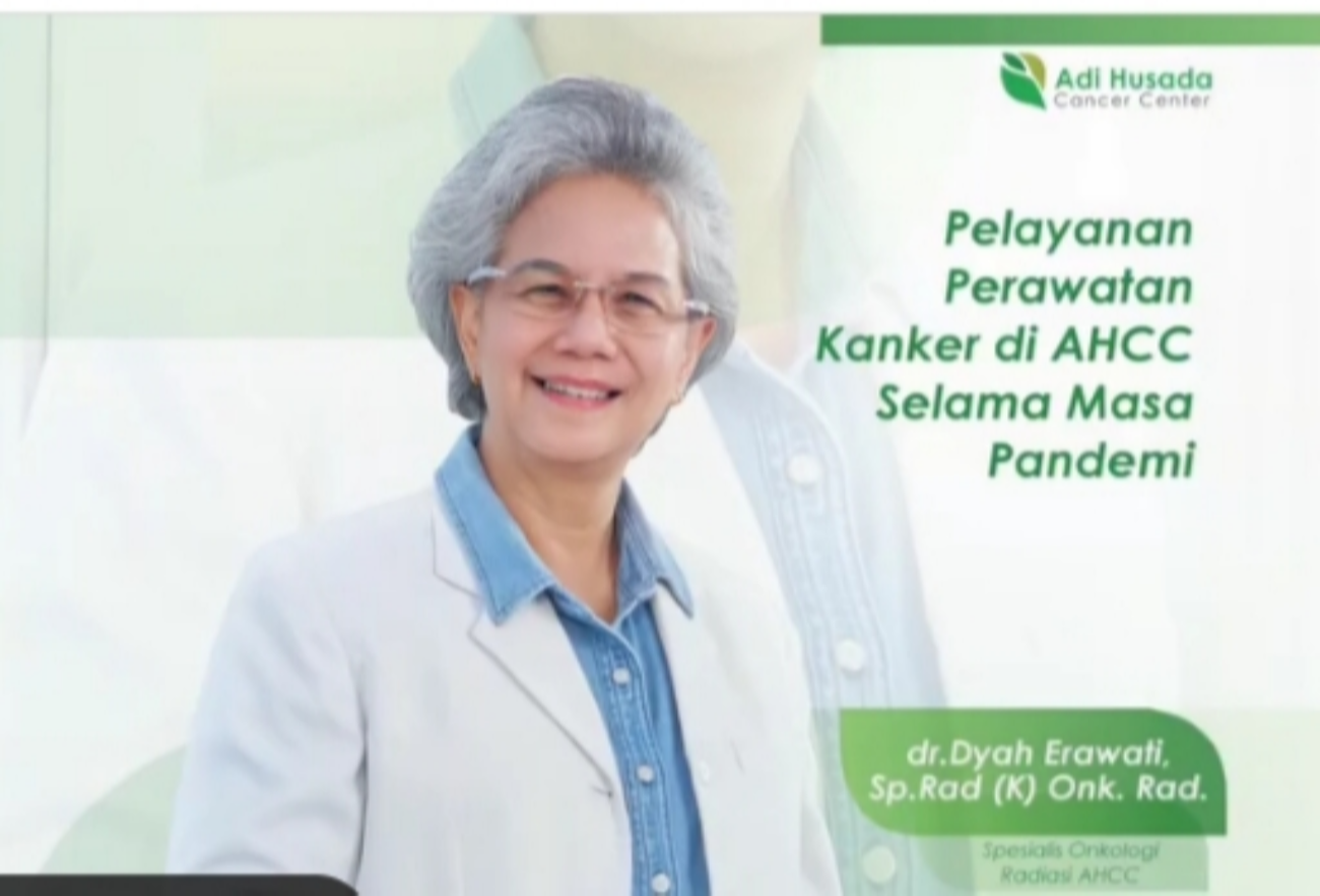 dr. Dyah Erawati, Sp.Rad (K) Onk. Spesialis radioterapi AHCC. (Dok:AHCC)