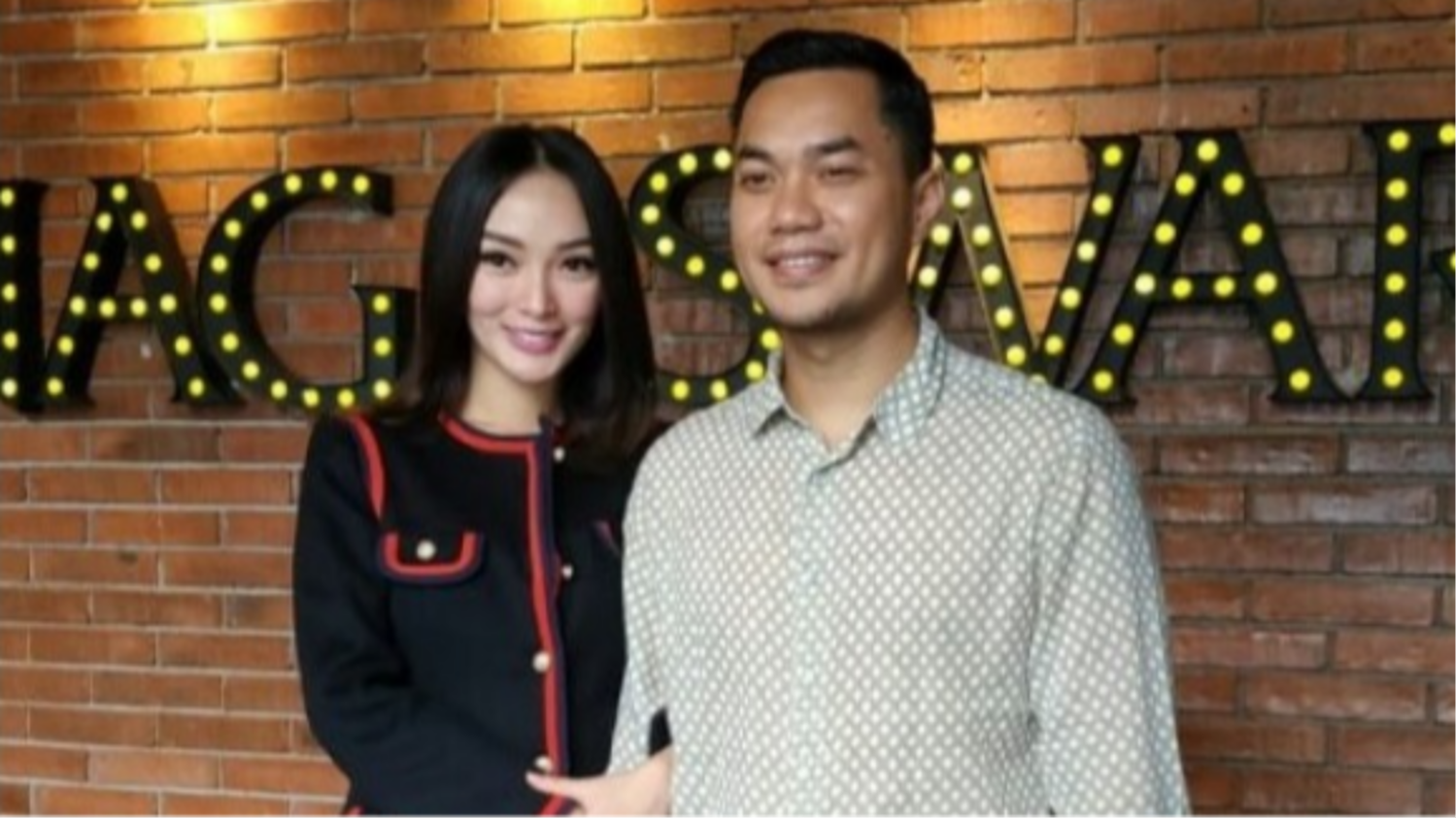 Pasangan Zaskia Gotik dan Sirajuddin Mahmud Sabang. (Foto: Instagram)