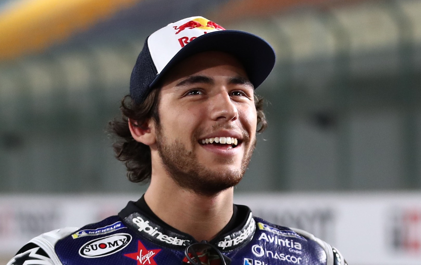 Enea Bastianini diyakini akan tampil dengan model rambut baru di MotoGP Portugal. (Foto: Twitter/@eneabastianini)