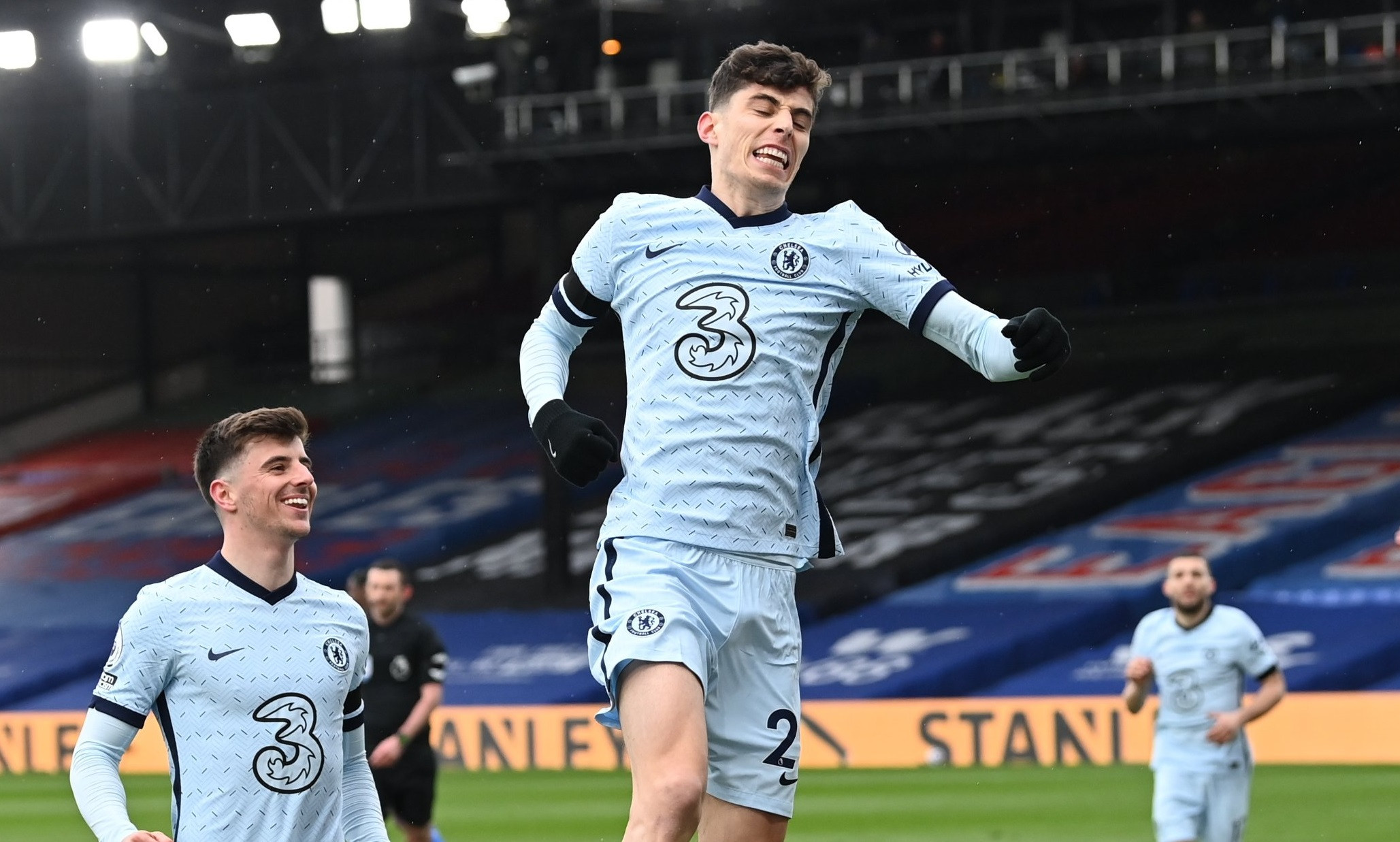 Kai Havertz membayar kepercayaan Thomas Tuchel dengan satu gol dan satu assist saat Chelsea menang 4-1 atas Crystal Palace. (Foto: Twitter/@ChelseaFC)