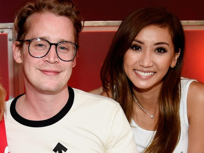 Pasangan aktor Macaulay Culkin dan Brenda Song. (Foto: Istimewa)