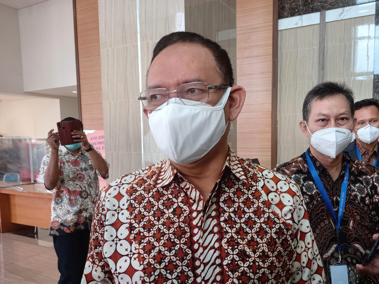 Ketua LTMPT, Prof Mohammad Nasih. (Foto: Fariz Yarbo/Ngopibareng.id)