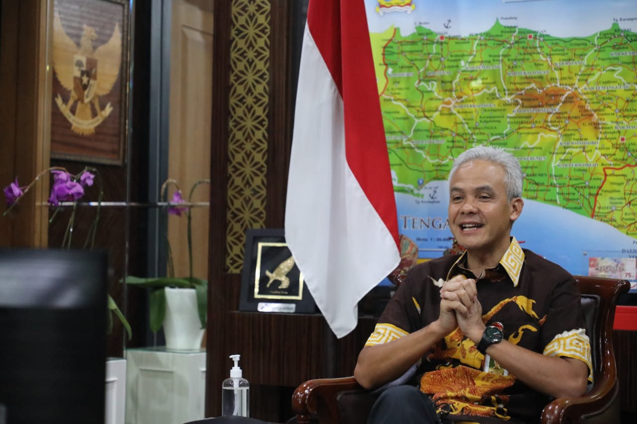 Ganjar Pranowo mengatakan ada dua langkah tangkal radikalisme yaitu preventif dan kuratif. (Foto: Dok Prov Jateng)