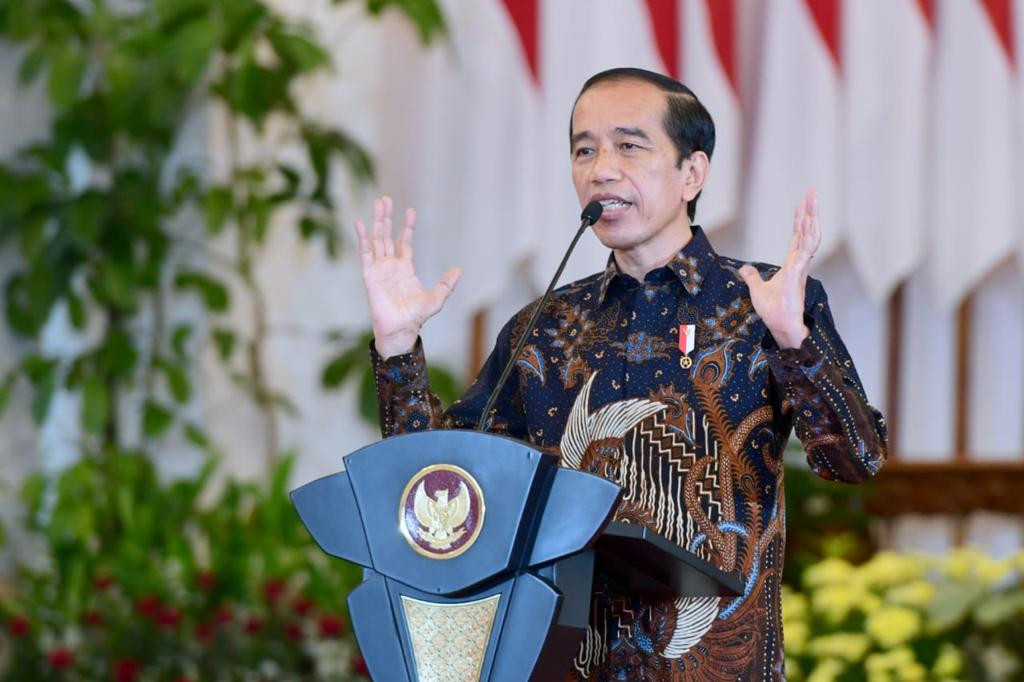 Preside Joko Widodo Ingatkan kepala daerah agar hati-hati dalam menggunakan anggaran daerahnya. (Foto: Setpres)