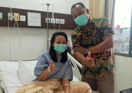 Perawat korban penganiayaan menjalani perawatan.(Foto: Instagram)