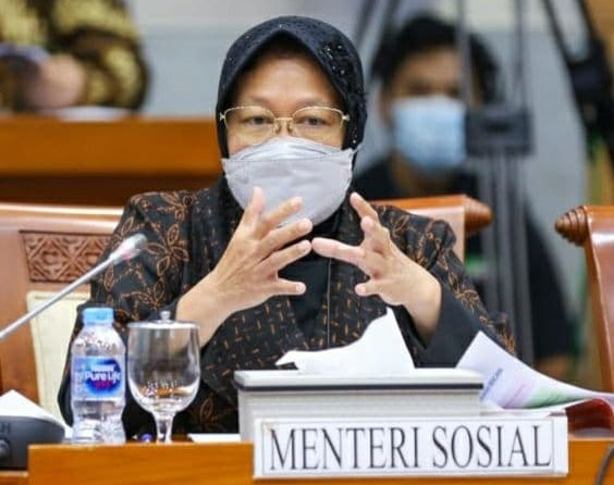 Menteri Sosial Tri Rismaharini, mencairkan Bansos Rp6,53 triliun. (Foto: istimewa)