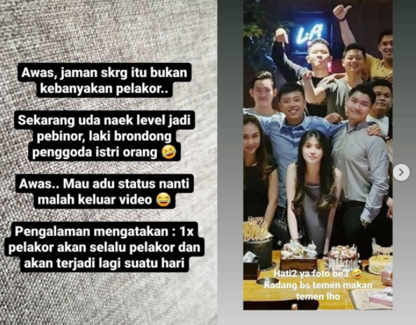 Unggahan Kapten Vincent yang direpost oleh akun Lambe Turah. (Foto: Tangkapan Layar)